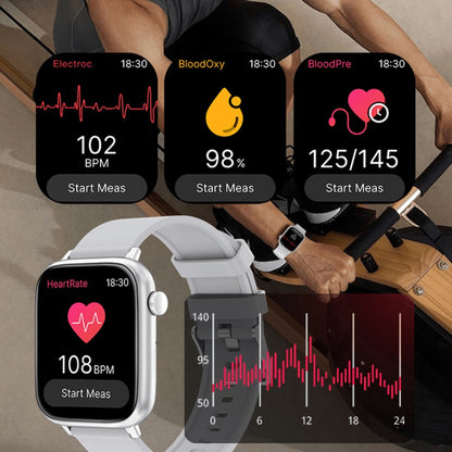 Smartwatch with IP68 Rating, Bluetooth Calling, HD Display, Music Control and Sport Modes in Six Styles