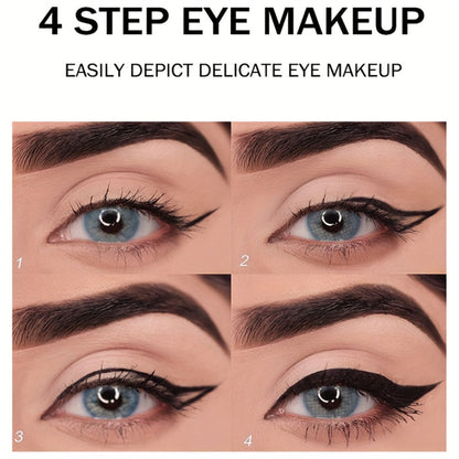 Cone-Tip Gel Eyeliner Stick Set in Brown, Black or Mixed Two- and Four-Piece Packs with Brushes