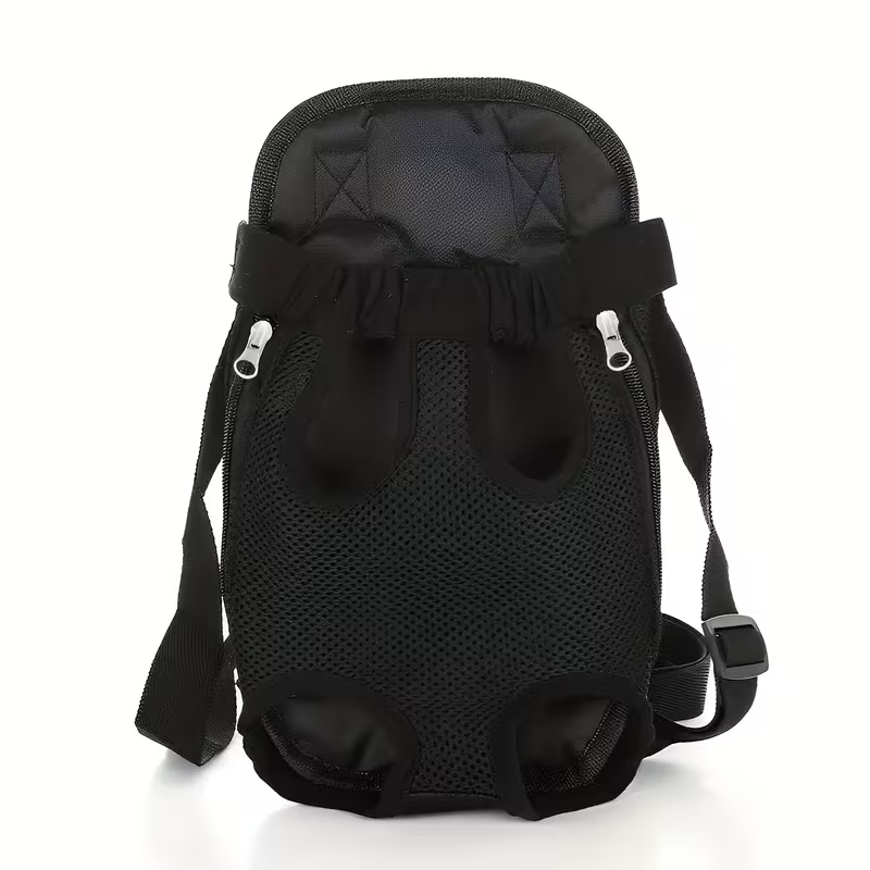 Dog Front Chest Carrier Backpack | Pet Carrying Bag for Small Dogs & Cats, Hands-Free Travel Hiking Cycling Outdoor Bag with Adjustable