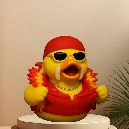 Resin Duck Figurine Decorative Statue – Holiday Themed Ornament for Halloween, Christmas for Garden, Patio and Yard Use
