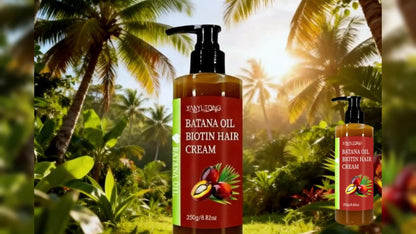Batana Oil Set 3-Piece from Honduras - Dr. Sebi Cold Pressed Unrefined Batana Oil with Hair Mask & Essence