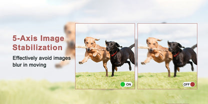 4K Dual Screen Digital Camera 18X Zoom Vlogging Camera with Anti-Shake 64GB Card & 2 Batteries
