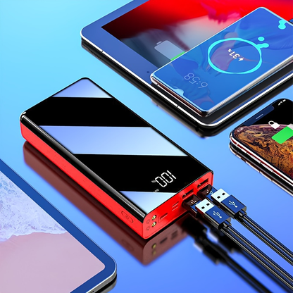 Power Bank 100000mAh 22.5W Super Fast Charging Two-Way USB-C Digital Display Large Capacity Portable Charger for Travel Camping Outdoor