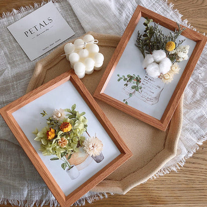 Four-Box Mixed Dried Flower Set with Assorted Colors and Small Botanical Pieces for Craft Decoration
