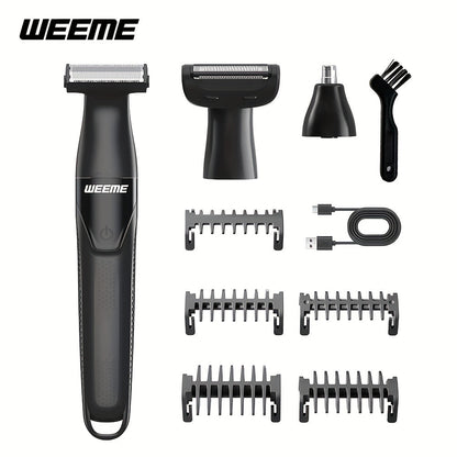 Electric Epilator & Hair Removal Device 3-in-1 for Men & Women - Shaver Trimmer for Underarms Legs Arms Bikini Line Sensitive Areas