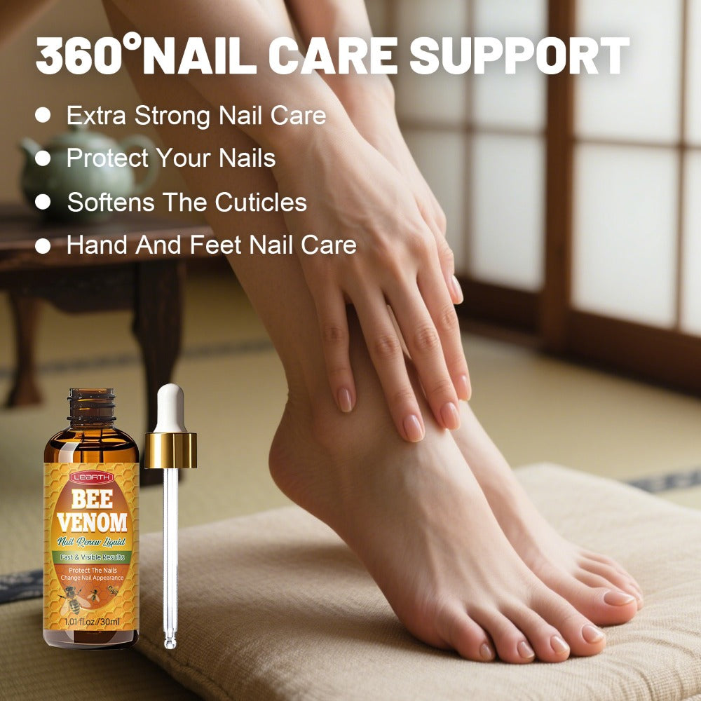Bee Venom Toenail Serum 30ml in a Single Bottle for a Simple Nail Care and Grooming Routine