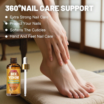 Bee Venom Toenail Serum 30ml in a Single Bottle for a Simple Nail Care and Grooming Routine