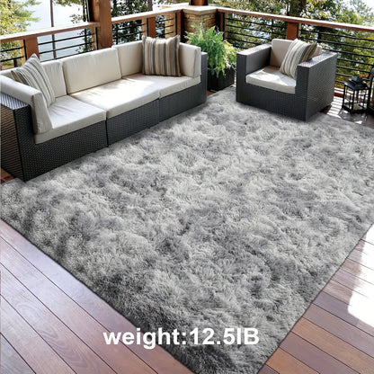 Non-Slip Area Rug Fluffy Soft Carpet – Modern Home Decor Floor Mat for Living Room, Bedroom, Kitchen & Bathroom | Easy Clean Cute Plush Rug