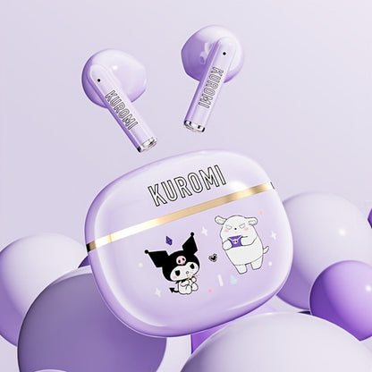 Wireless Earbuds Hello Kitty, Kuromi or Cinnamoroll Designs with Bluetooth 5.0 and Power Display