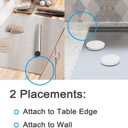 Cutting Boards for Kitchen, Stainless Steel Cutting Board Extra Large 27.5"×19.7" Double-Sided 304 Steel Board for Home & Commercial Kitchen