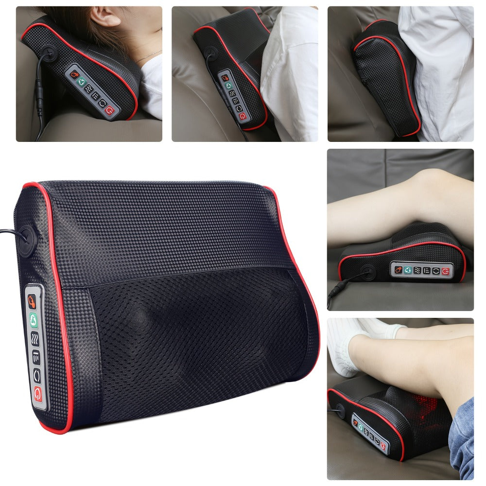 Electric Massager for Neck, Shoulder, Back & Foot – Deep Tissue Kneading Point Massage, Cordless Handheld Body Massager
