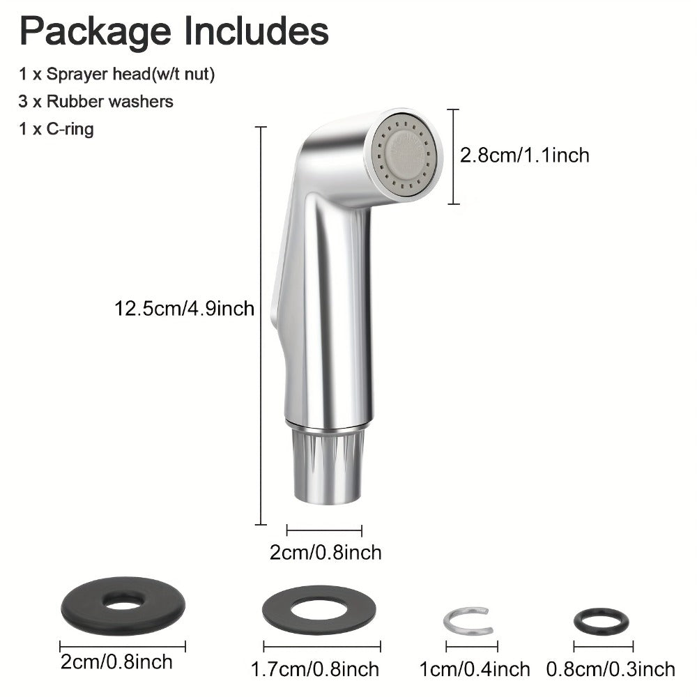 Kitchen Sink Side Sprayer Head Universal Replacement, Quick Connect Pull-Out Faucet Nozzle