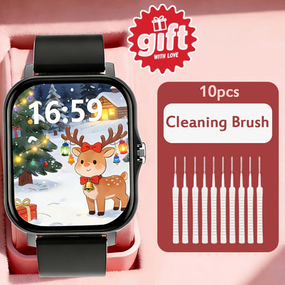 Smartwatch 1.83 Inch with Extra Strap Set, Wireless Calling, Sport Modes, Alarm and Pedometer