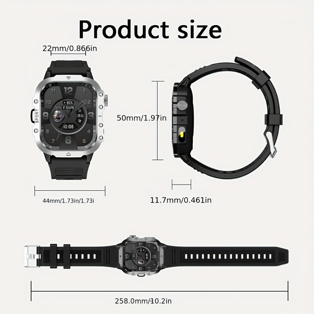Smartwatch with 100+ Sport Modes, Fitness Tracker, Smart Notifications and Wellness Readouts