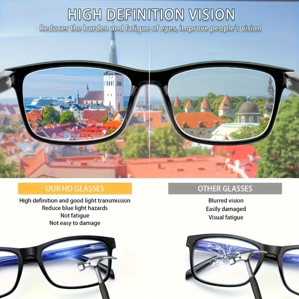 Reading Glasses – Twelve-Pair Reader Bulk Set with Lens Feature for Home and Office with Multiple Strength and Color Options