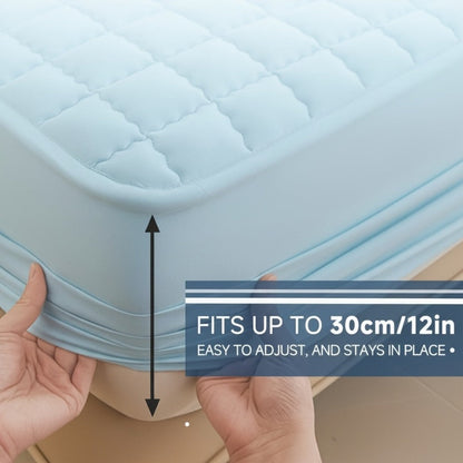 Mattress Protector Cover Soft Breathable Cooling Fitted Sheet Twin Full Queen King Deep Pocket Machine Washable Bed Cover for Home Hotel