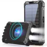 40000mAh-Black Buit in 4Cables