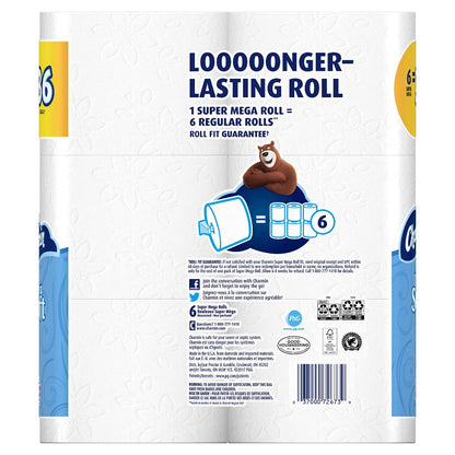 Charmin Ultra Toilet Paper Mega Roll - 2-Ply 200 Sheets per Roll, & Strong Bath Tissue, Available in Mega
