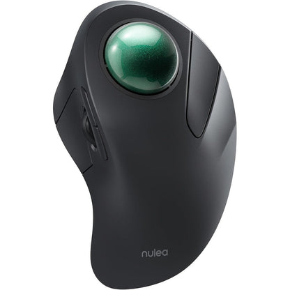 Wireless Trackball Mouse, Rechargeable Bluetooth & 2.4G, 44mm Index Finger Rollerball, 5 DPI Levels