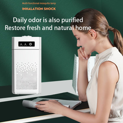Air Purifiers for Bedroom with HEPA Filter, USB Power, Compact Desktop Form and White Finish for Bedroom or Office