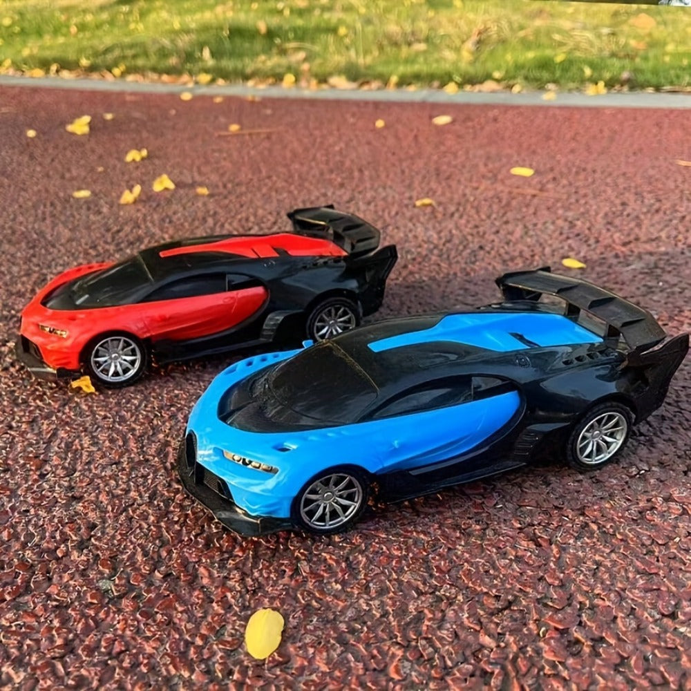 High-Speed Drift RC Car 1:24 Scale with LED Lights 4-Channel Simulation Model Remote Control Car for Kids Boys Girls