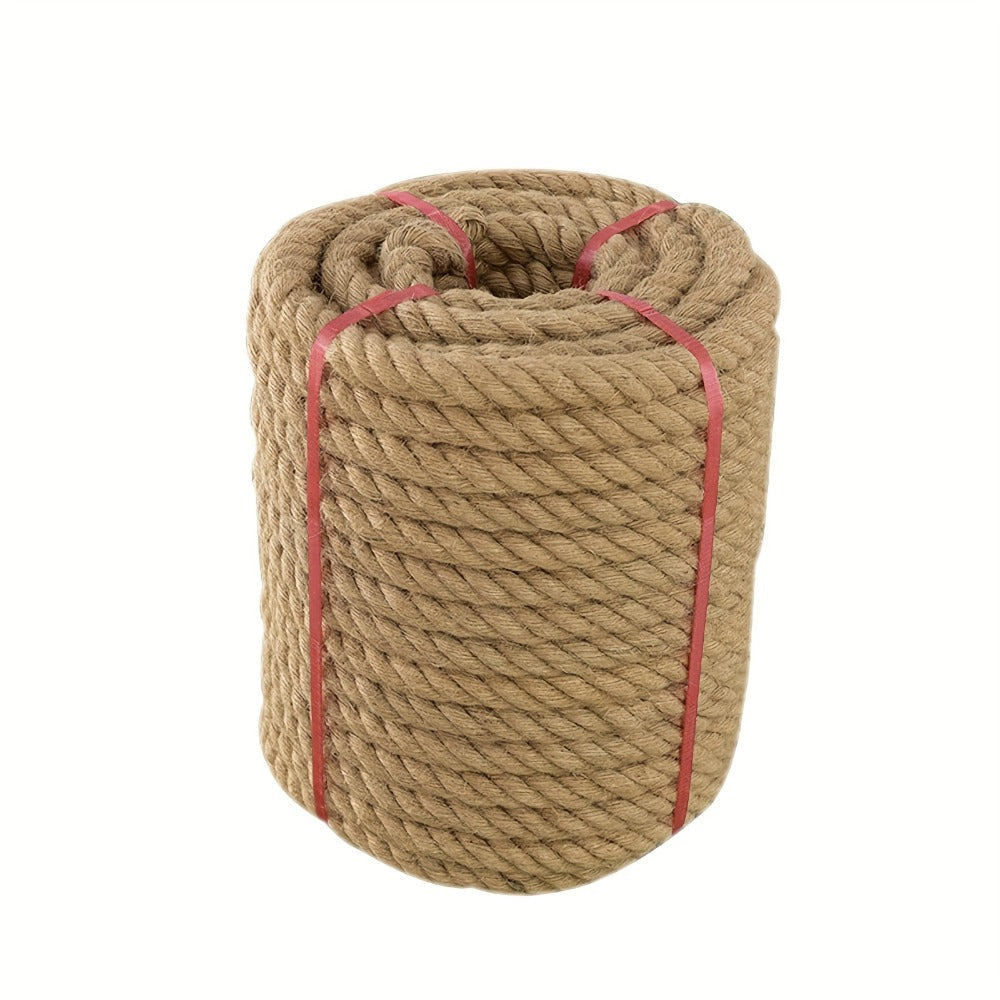 Manila Rope Natural Jute Twisted Hemp Rope for Entryways, Bedrooms and Living Spaces, with the Listed Configuration