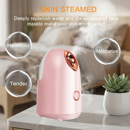 Blackhead Remover & Facial Steamer Combo - Pore Cleansing Home Spa Beauty Device for Dry Skin, Nose & Face Care