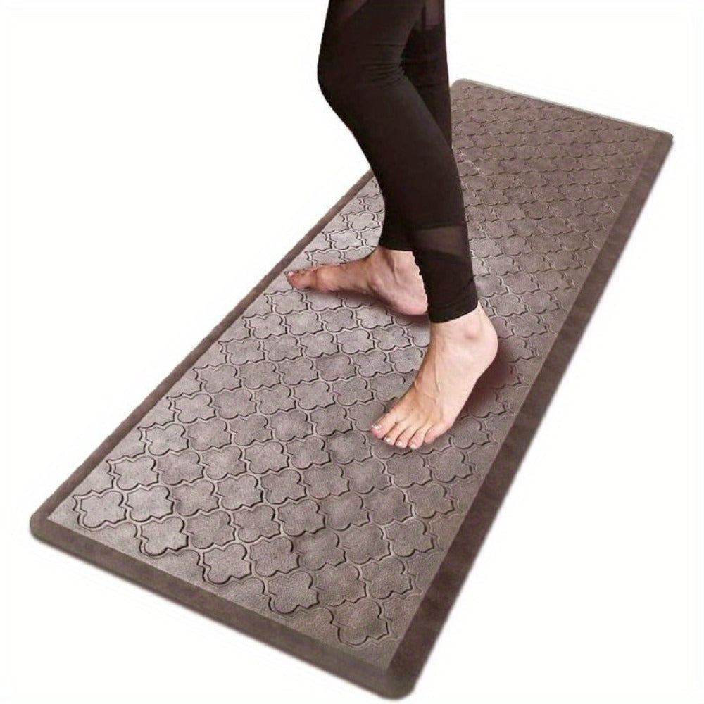 Kitchen Mat, Cushioned Single Standing Mat in Four Colors and 17.3x28, 17.3x48 or 20x60-Inch Sizes