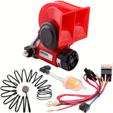 12V Red With Harness Button