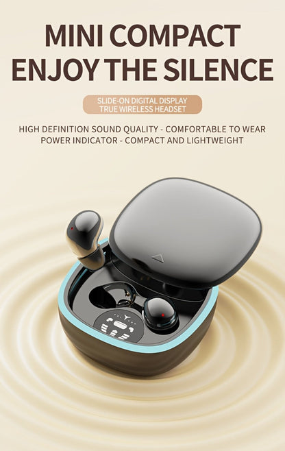 Smallest Invisible Mini Spy Earpiece Wireless for Bedside Audio, Alarms and Room Entertainment