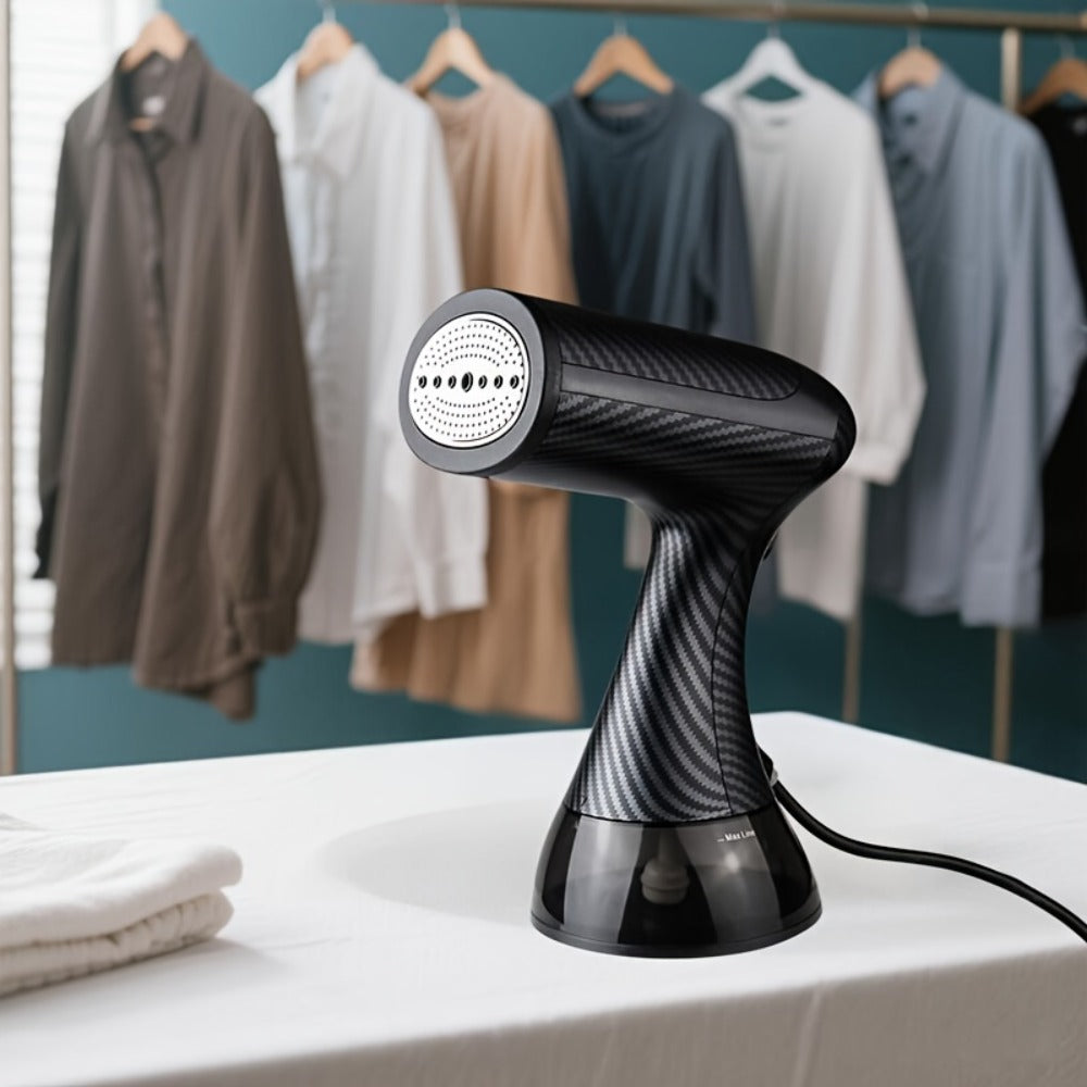 Portable Clothes Steamer 1100W – 20-Second Fast Heat-Up Handheld Garment Steamer with 10oz Water Tank for Wrinkle Removal on All Fabrics