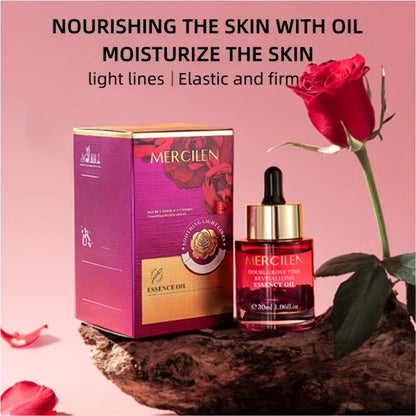 Rose Essential Oil Face & Body Moisturizer – Plant-Based Squalane, Avocado Oil & Hypoallergenic Formula for Dry Skin