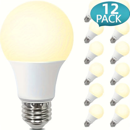 LED Light Bulbs 100 Watt Equivalent, A19 E26 Base 1100 Lumens 14W High Efficiency Bulb, 2700K Warm White & 4500K Natural White