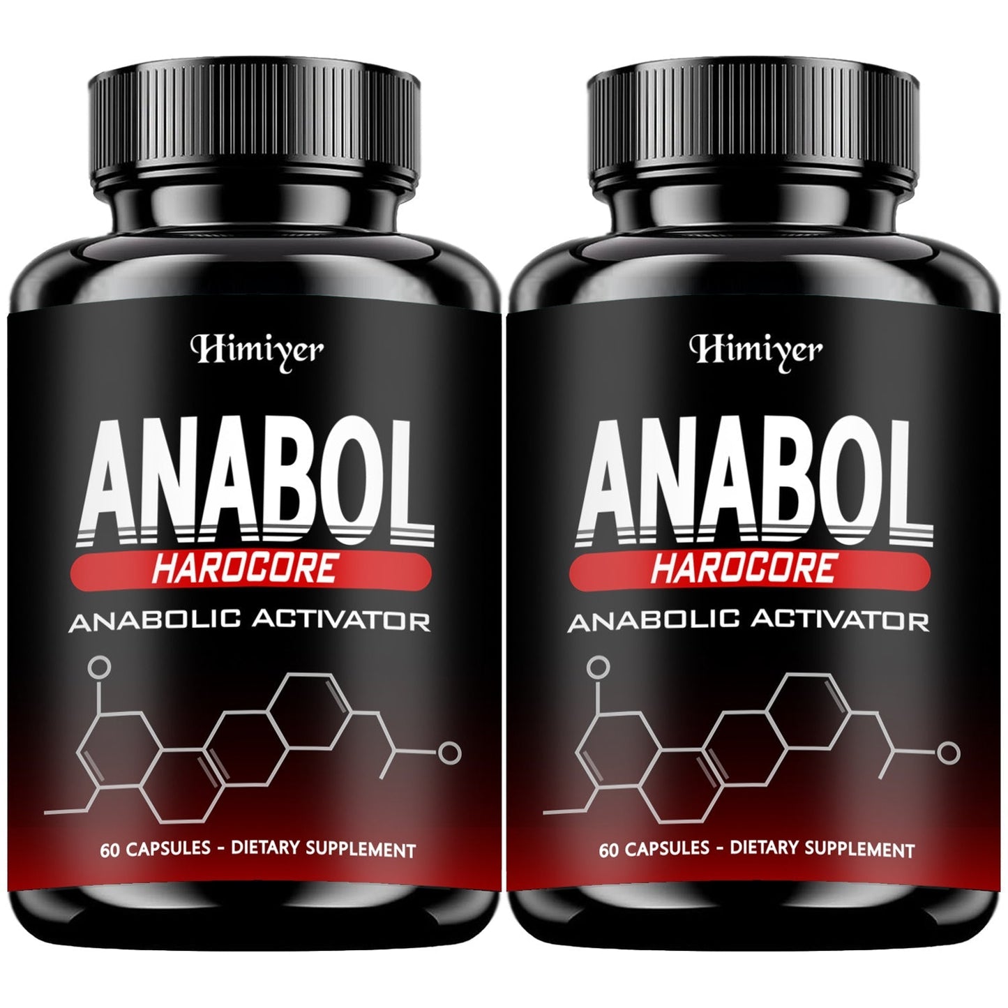 Anabol Hardcore Anabolic Activator for Men, Advanced Energy, Strength & Performance Formula with 6-Keto-Diosgenin & Hecogenin