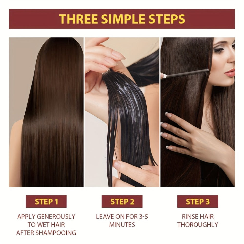 Jamaican Black Castor Oil Hair Milk for Women & Men - Revitalizing Formula, Natural Volume & Smoothness