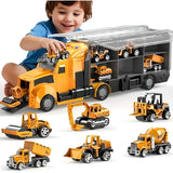 Construction Truck Toy Set