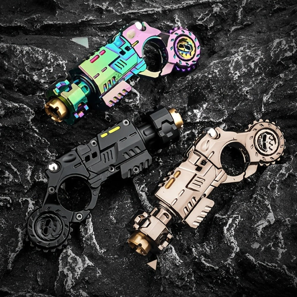 3-in-1 Alloy Fingertip Gun EDC Stress Toy 26pcs Set with the Listed Color, Size or Set Options for Everyday Use