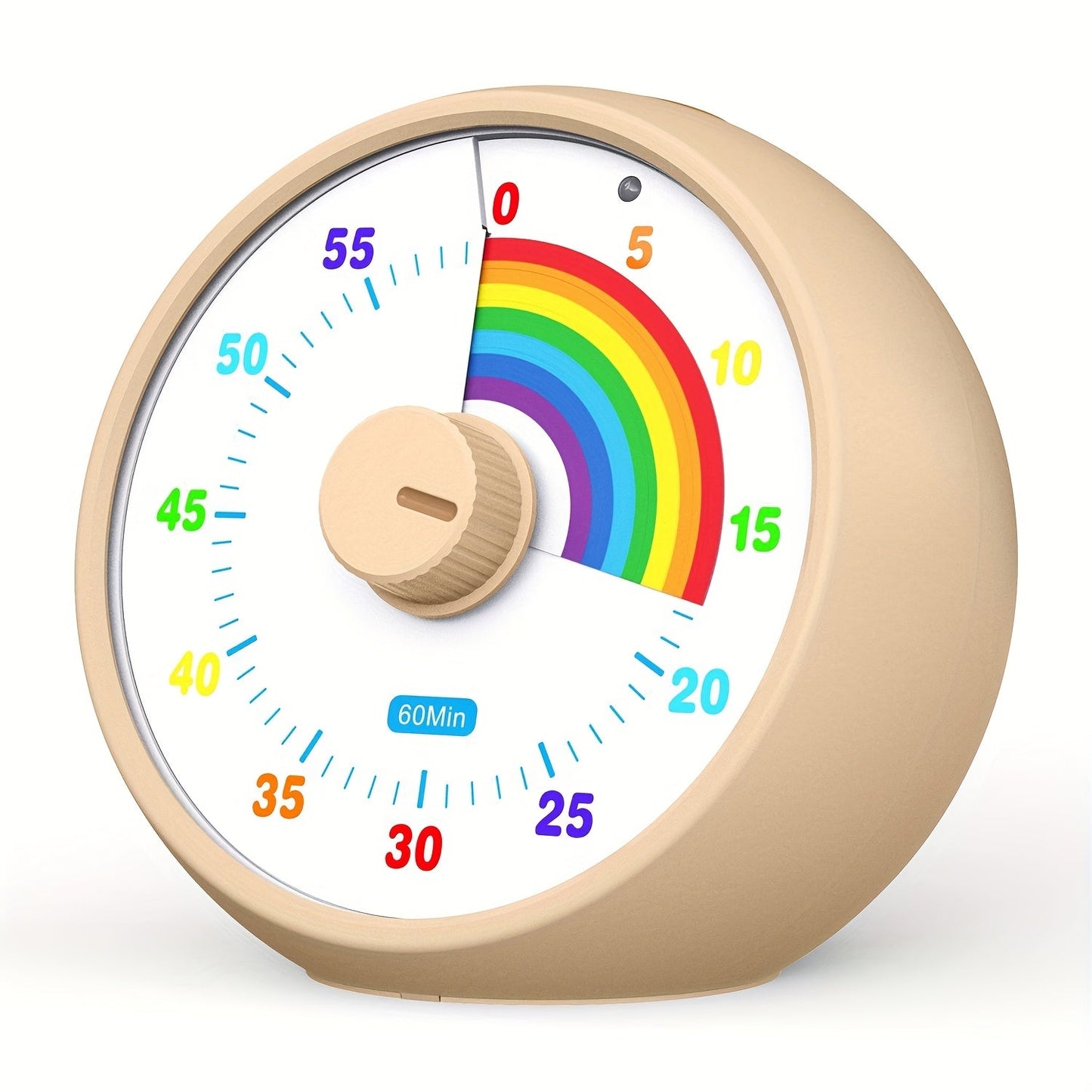 Visual Countdown Timer 60 Minute – Silent Operation Time Management Clock for Classroom, Office, Kitchen & Desktop