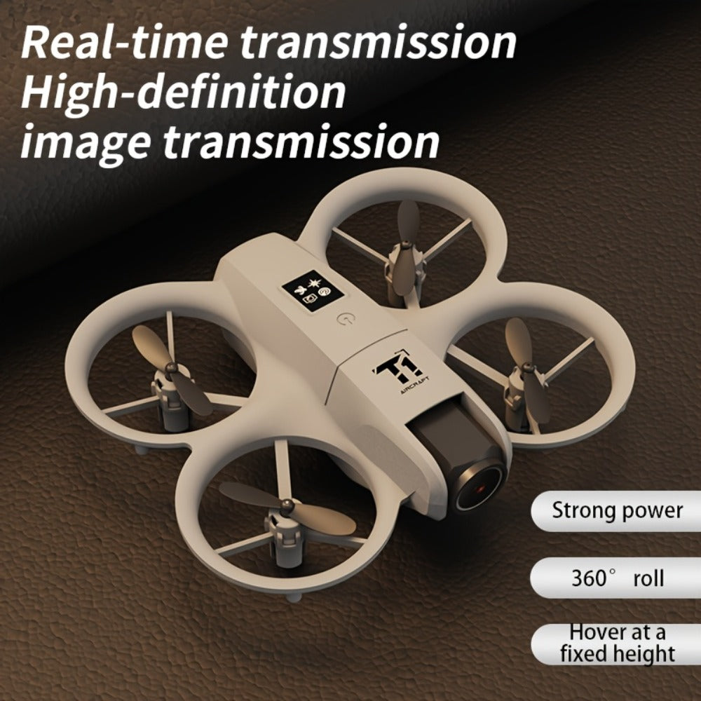 4K RC Airplane Auto Hover Dual Batteries Optical Flow WiFi FPV Camera One-Key Return Roll Anti-Shock Anti-Collision