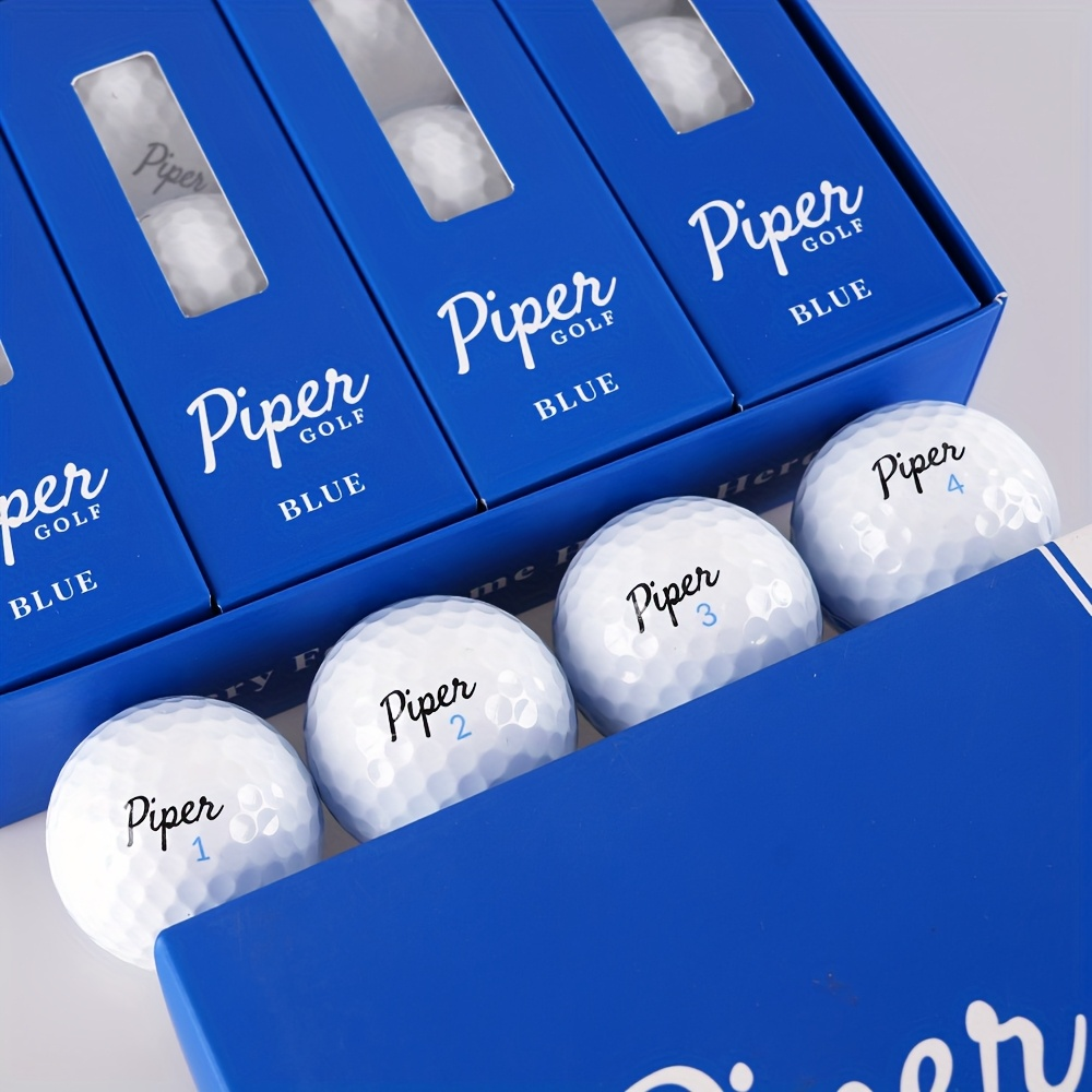 Golf Balls 3-Ply PU Cover with Soft Feel & High Visibility Colors, Professional Distance Golf Ball for Competitive Play and Training