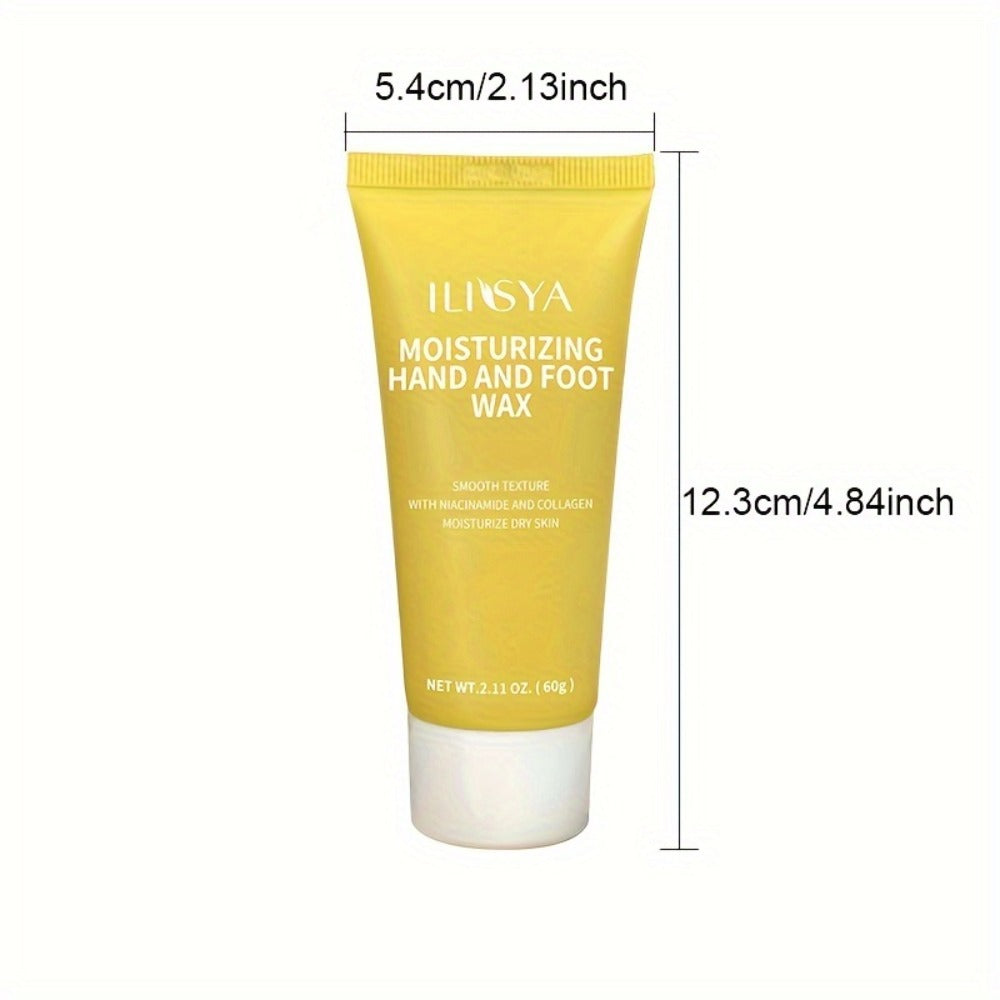 Foot Wax Moisturizing 3 Pack Niacinamide Deep Hydrating Foot Cream Mask Softening Cracked Heel Treatment – Vitamin B3 Dry Foot Skin Repair