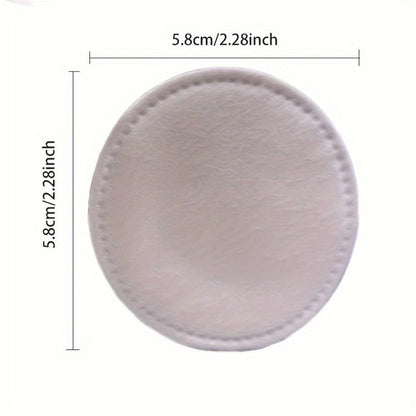 Cotton Makeup Remover Pads Double-Sided 300 or 600 Count – 100% Pure Cotton Thicker Hypoallergenic Lint-Free Rounds for Face Cleansing