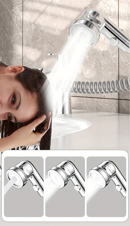 Faucet Extender Pull-Out Retractable Showerhead for Washbasin - Hot & Cold Compatible Hair Washing Sink Sprayer