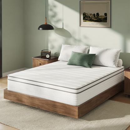 8-Inch Mattress with Pocket Springs, Bedroom Mattress in a Box detail image - detail view 9