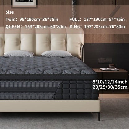 8-Inch Mattresses with Pocket Springs for Practical Everyday Home Use detail image - detail view 4