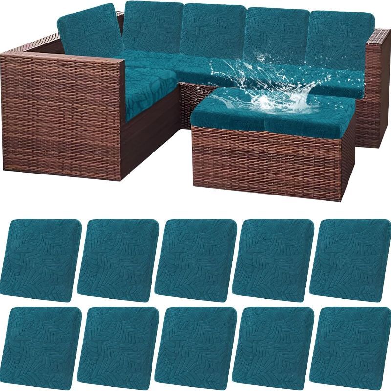 Outdoor Cushion Cover shown in the Dark Blue, 10pcs option