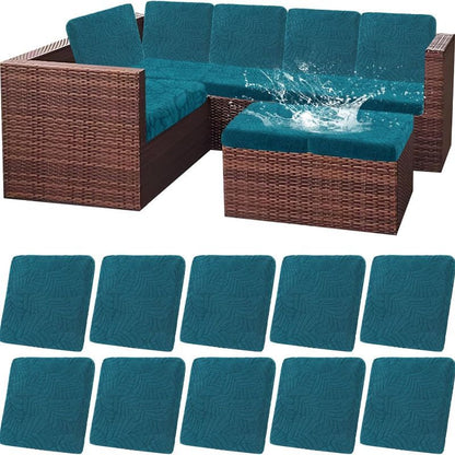 Outdoor Cushion Cover shown in the Dark Blue, 10pcs option