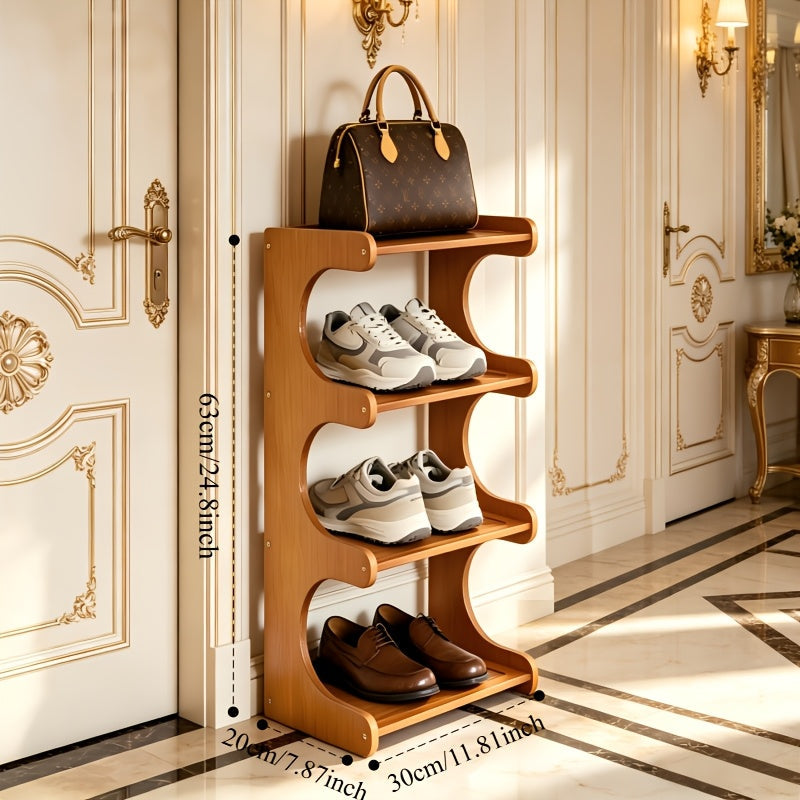Shoe Rack shown in the 4 Layers option