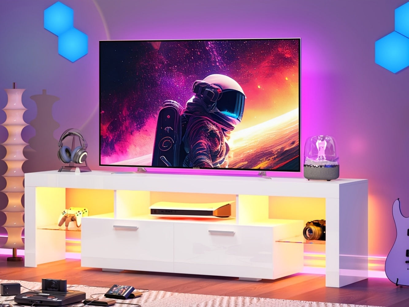 80-Inch TV Stands And Entertainment Centers for Living Room and Bedroom detail image - detail view 12