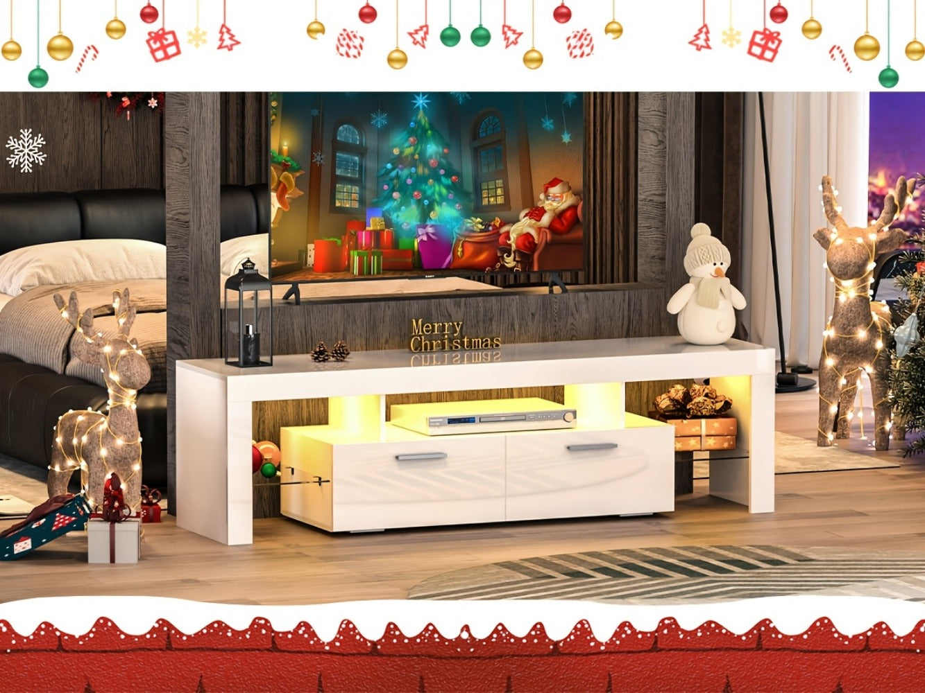 80-Inch TV Stands And Entertainment Centers for Living Room and Bedroom detail image - detail view 16